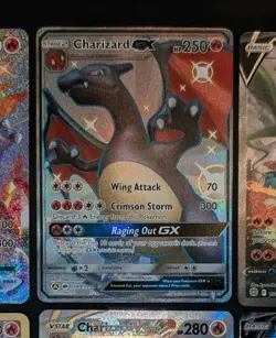 CHARIZARD GX 2019 POKEMON HIDDEN FATES SHINY VAULT SV49/sv94 GX SHINY NM NM+ - Image 2
