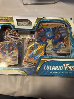 Pokemon Lucario V Star Special Collection Box Factory Sealed - Image 1
