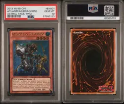 Yugioh! Atlantean Dragoons - AP02-EN001 - Ultimate Rare - Near Mint PSA 10 - Image 5