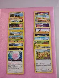 Pokemon Cards Lot, 20 Lot. Common/Uncommon. Bulk Lot.#13 - Image 1