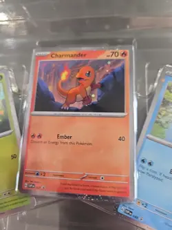 Pokemon 151 Poster Collection Promo 3 Card Set NM Bulbasaur Squirtle Charmander - Image 3
