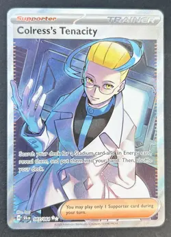 Colress's Tenacity 087/064 Shrouded Fable Ultra Rare Pokemon TCG Card NM - Image 1