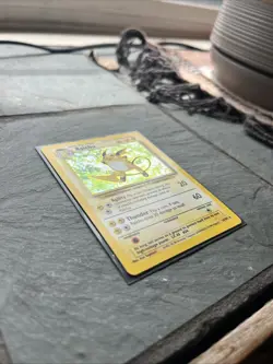 Pokemon TCG Raichu Base Set Holo Rare Card 14/102 Vintage - Image 3