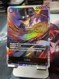 Sabo PRB02-014 SR - One Piece Card the Best Vol. 2 NM - Image 1