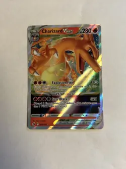 Charizard Vstar 019/159 Crown Zenith Ultra Rare Holo Card Pokemon TCG Near Mint - Image 1