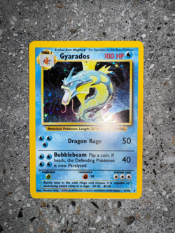 Pokemon TCG Cards Gyarados 6/102 Base Set Holo Rare EXC - Image 4
