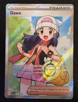 Dawn 118/094 Ultra Rare Full Art NM Pokemon Card PFL Phantasmal Flames - Image 1