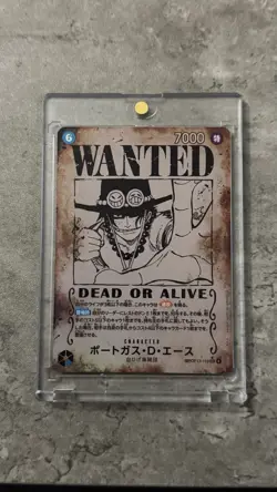 Portgas.D.Ace [Wanted] OP13-119 SEC One Piece Trading Card Game Japanese - Image 1