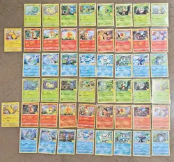 McDonald's Pokemon 25th Anniversary MASTER set 2021 HOLO & NON-HOLO 50 cards NM - Image 1