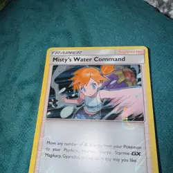 Misty’s Water Command 63/68 - Hidden Fates Holo Rare Trainer - Pokemon Card - Image 2