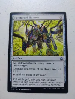 Patchwork Banner Bloomburrow Regular MTG - Image 1