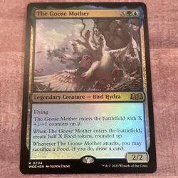 The Goose Mother R Foil #204 | WOE Wilds of Eldraine | NM MTG - Image 1