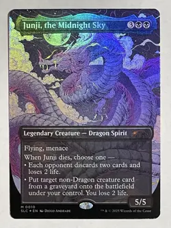 MTG Secret Lair Encyclopedia of Magic the Gathering FOIL Junji the Midnight Sky - Image 1