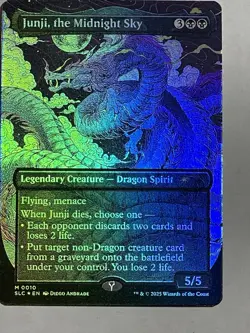 MTG Secret Lair Encyclopedia of Magic the Gathering FOIL Junji the Midnight Sky - Image 2