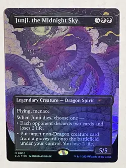 MTG Secret Lair Encyclopedia of Magic the Gathering FOIL Junji the Midnight Sky - Image 3