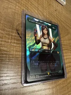 Magic The Gathering MTG Tifa Lockhart Borderless Surge Foil 536 Final Fantasy JP - Image 2
