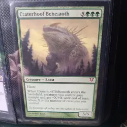 Craterhoof Behemoth Regular NM MTG - Image 1