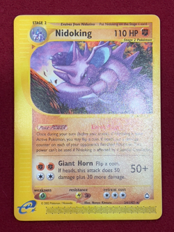 Pokemon TCG - Nidoking - #24/147 - Aquapolis Regular - LP - Image 1