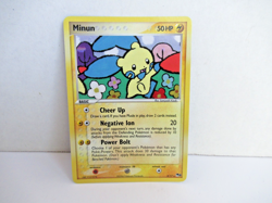 Minun Pokemon TCG “POP Series 3” Rare Holo #4/17 PROMO - Image 1