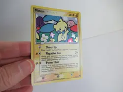Minun Pokemon TCG “POP Series 3” Rare Holo #4/17 PROMO - Image 3