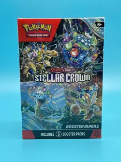 Pokemon Stellar Crown Booster Bundle 2024 Scarlet & Violet Factory Sealed - Image 1
