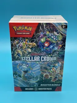 Pokemon Stellar Crown Booster Bundle 2024 Scarlet & Violet Factory Sealed - Image 2
