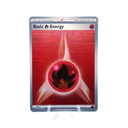 Pokemon SVE 018 Basic Fire Energy Holo NM - Image 1