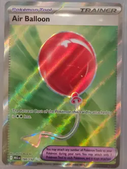 Pokemon Air Balloon 166/132 Me01: Mega Evolution Holo - Image 1