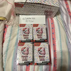 Pokemon TCG Scarlet and Violet 151 Booster Bundle Set X 4 (four) - Image 1