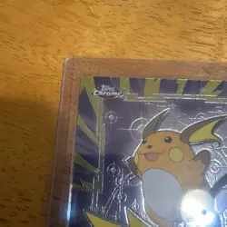 Raichu #26 2000 Topps Chrome Pokemon - Image 2
