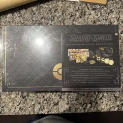 Pokemon TCG Sword & Shield Ultra Premium Collection Sealed Zacian Zamazenta - Image 1