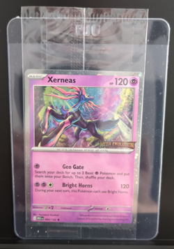 Pokemon Xerneas - MEGA Evolution Promo 064/132 - Sealed - Stamped Best Buy Promo - Image 1