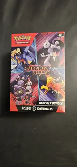 Pokemon TCG Destined Rivals Booster Bundle (6) Packs Brand New Factory Sealed - Image 1