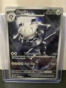 Pokemon, Steelix, Mega Evolution #150/132, Illustration Rare - Image 1