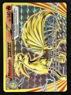 Pokemon Ninetales BREAK - Evolutions - 16/108 NM - Image 1