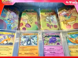 Pokemon TCG Scarlet & Violet 151 Mini Tin 4-Pack Sam’s Club New Factory Sealed - Image 2