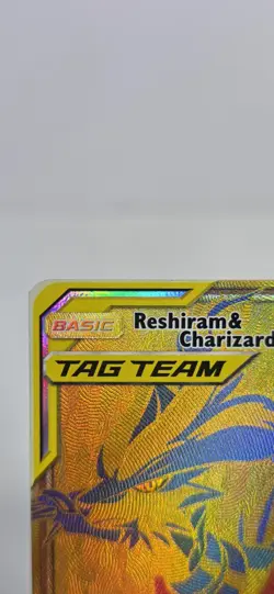 2021 Pokemon Reshiram & Charizard GX Tag Team SM247 Black Star Promo - Image 2