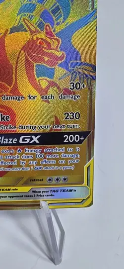 2021 Pokemon Reshiram & Charizard GX Tag Team SM247 Black Star Promo - Image 5