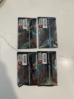 Pokemon Sun & Moon Burning Shadows Pack Art Set Of 4 - NEW SEALED - Image 2