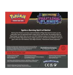 Pokemon TCG - Mega Evolution Phantasmal Flames Booster Display Box (36 Packs) ✅ - Image 3