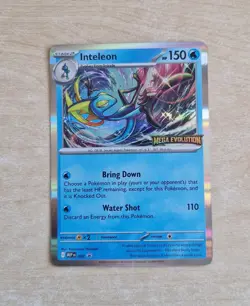 Inteleon MEP 002 Stamped Mega Evolution Pokemon Card - Image 1