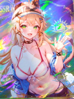 SSR Beautiful Waifu Card - Kirara - Goddess Story Genshin Impact FOIL - Image 2