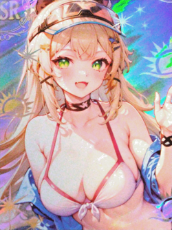 SSR Beautiful Waifu Card - Kirara - Goddess Story Genshin Impact FOIL - Image 4