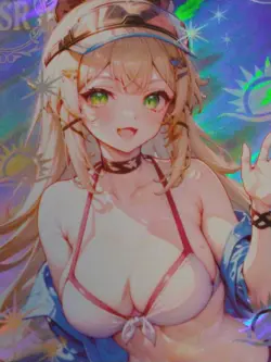 SSR Beautiful Waifu Card - Kirara - Goddess Story Genshin Impact FOIL - Image 5