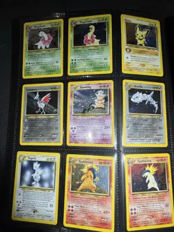 Complete 100% Neo Genesis Set - Cards Range From NM To LP! - Image 2