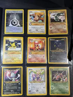 Complete 100% Neo Genesis Set - Cards Range From NM To LP! - Image 3