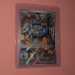 Pokemon TCG Squirtle Stellar Crown Illustration Card 148/142 - Image 1
