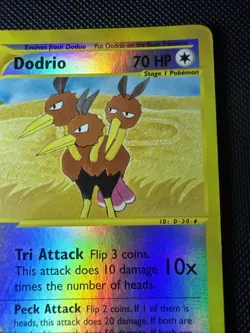 Dodrio 046/147 Aquapolis Reverse Holo 2002 Rare Pokemon Card - Image 5
