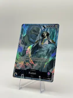 One Piece TCG Kuzan OP12-040 Alternate Art Foil Rare Leader NM Card - Image 2