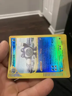 Poliwrath 24/165 Reverse Holo Expedition Base Set Pokemon Card. - Image 2